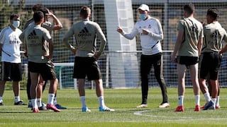 “Todos están en forma en Real Madrid”: Zidane habla por primera vez desde que el club volvió a los entrenamientos