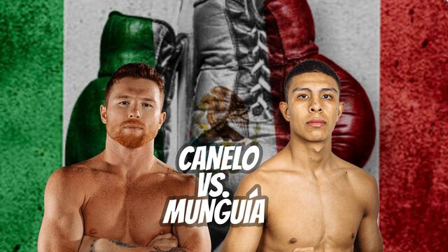 What time is the Canelo vs Munguía fight in Las Vegas?