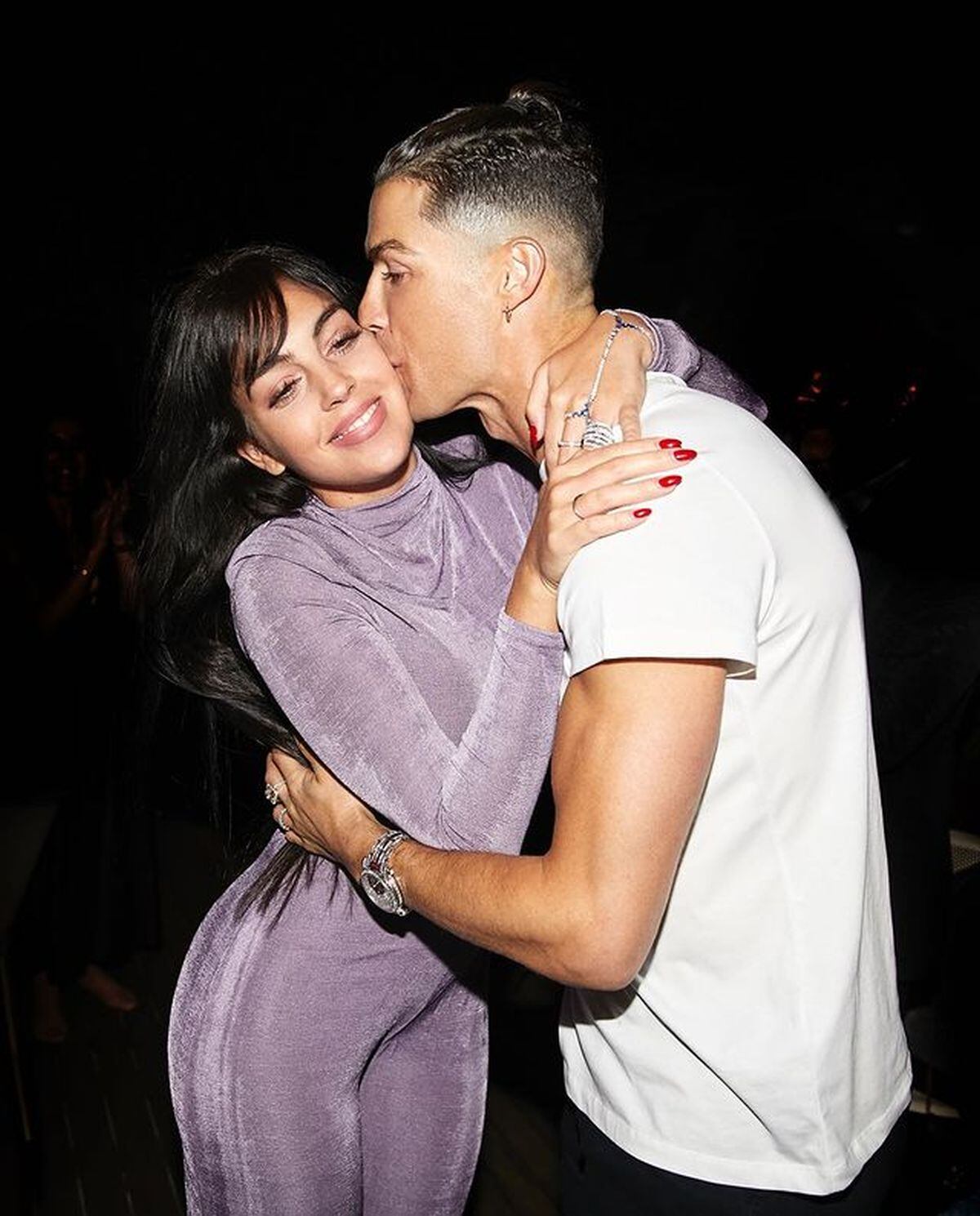 La pareja Georgina Rodríguez y Cristiano Ronaldo (Foto: Nicolás Gerardín / Instagram)