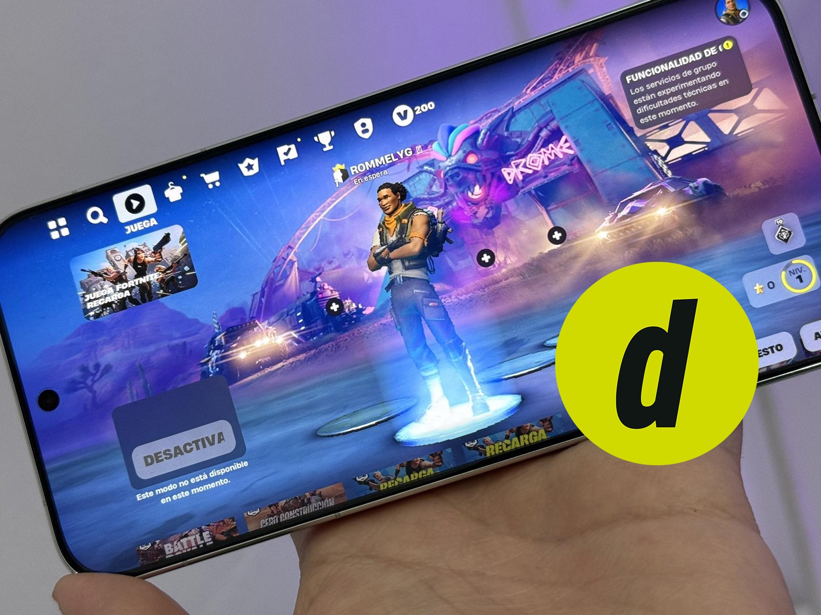 FORTNITE | Solo sigue los pasos para tener el juego en tu smartphone. (Foto: Depor - Rommel Yupanqui)