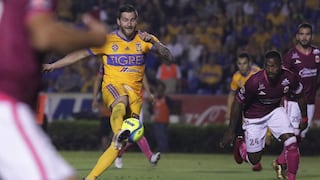 Monarcas apretó con golazo de Ruidíaz pero no alcanzó: Tigres se quedó con la victoria