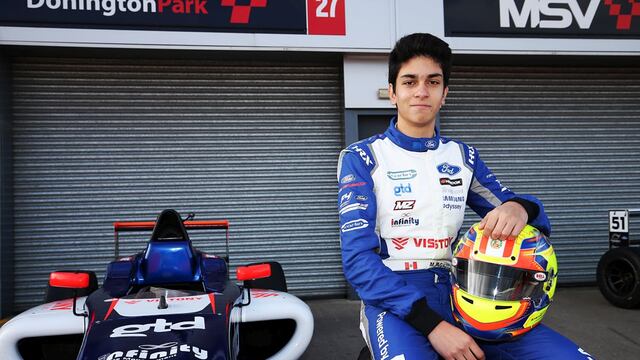 ¡Arrancará con todo! Piloto peruano Matías Zagazeta quedó listo para su debut en la F4 Británica