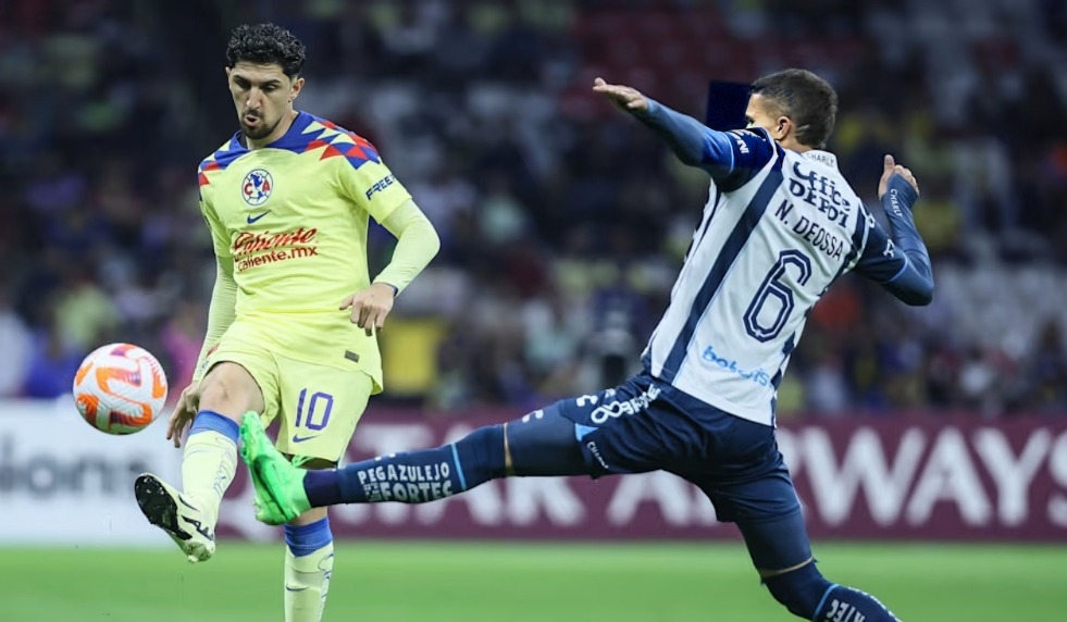 Pachuca vs. América por la semifinal de la Concachampions. (Foto: Agencias).