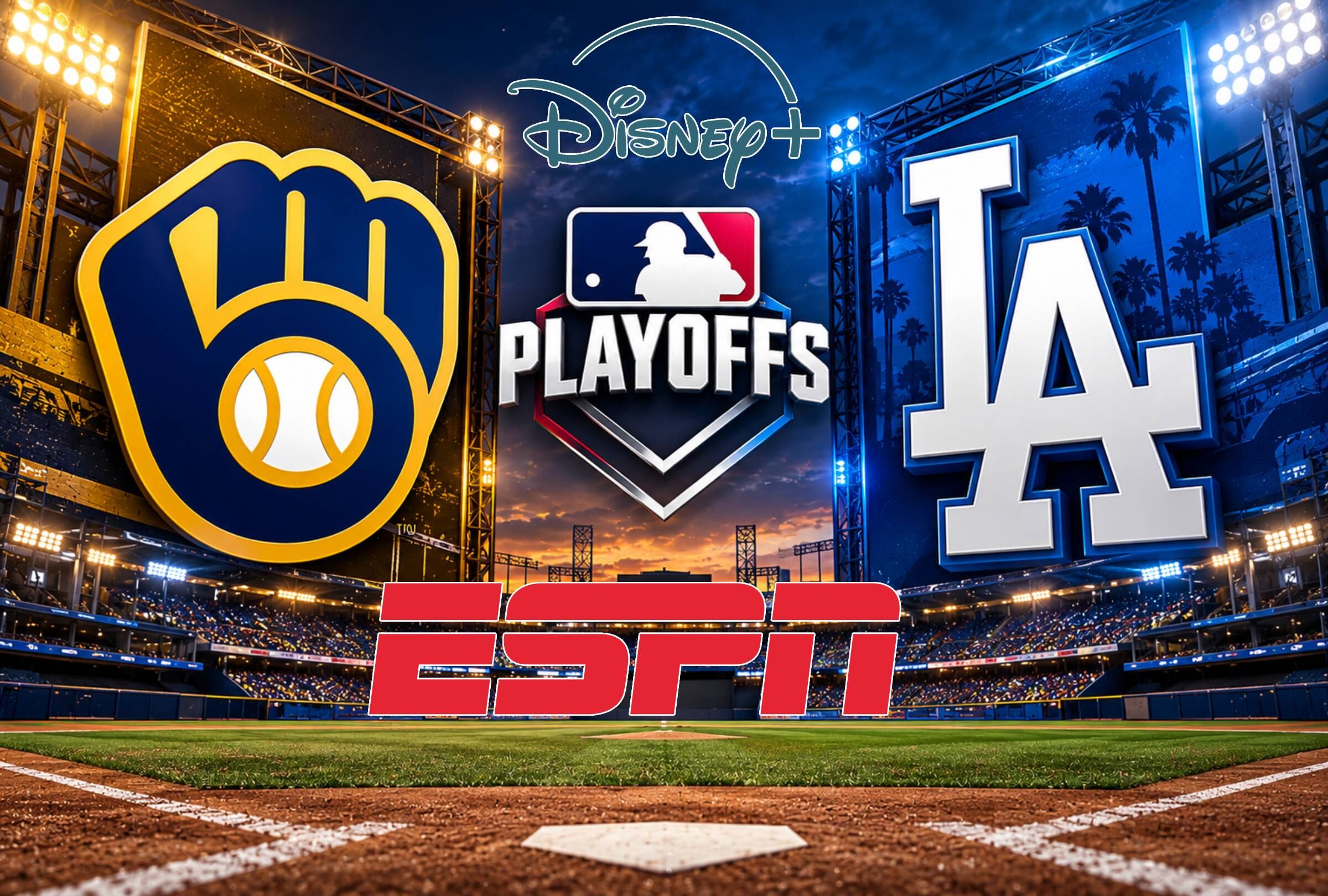 ESPN EN VIVO — Ver Brewers vs. Dodgers EN DIRECTO por MLB TV y Disney Plus Online
