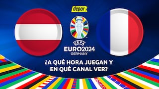 Austria vs Francia: canales de TV y a qué hora juegan por Eurocopa 2024