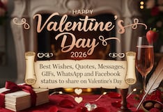 Happy Valentine’s Day 2026: Best Wishes, Quotes, Messages, GIFs, WhatsApp and Facebook status to share on Valentine’s Day