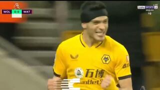 El amo del gol: Raúl Jiménez anotó el 1-0 del Wolves vs. Watford por la Premier League [VIDEO]