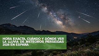 ☄️ Hora exacta, cuándo y dónde ver la lluvia de meteoros Perseidas 2026 EN VIVO hoy en España