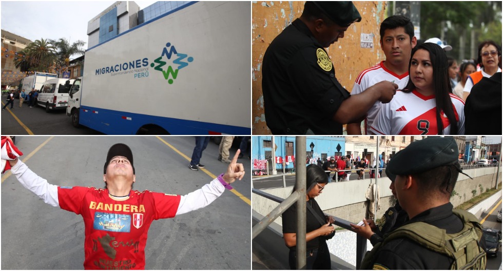 Las mejores postales de la llegada de hinchas al Estadio Nacional (Foto: Jorge Cerdán / GEC)