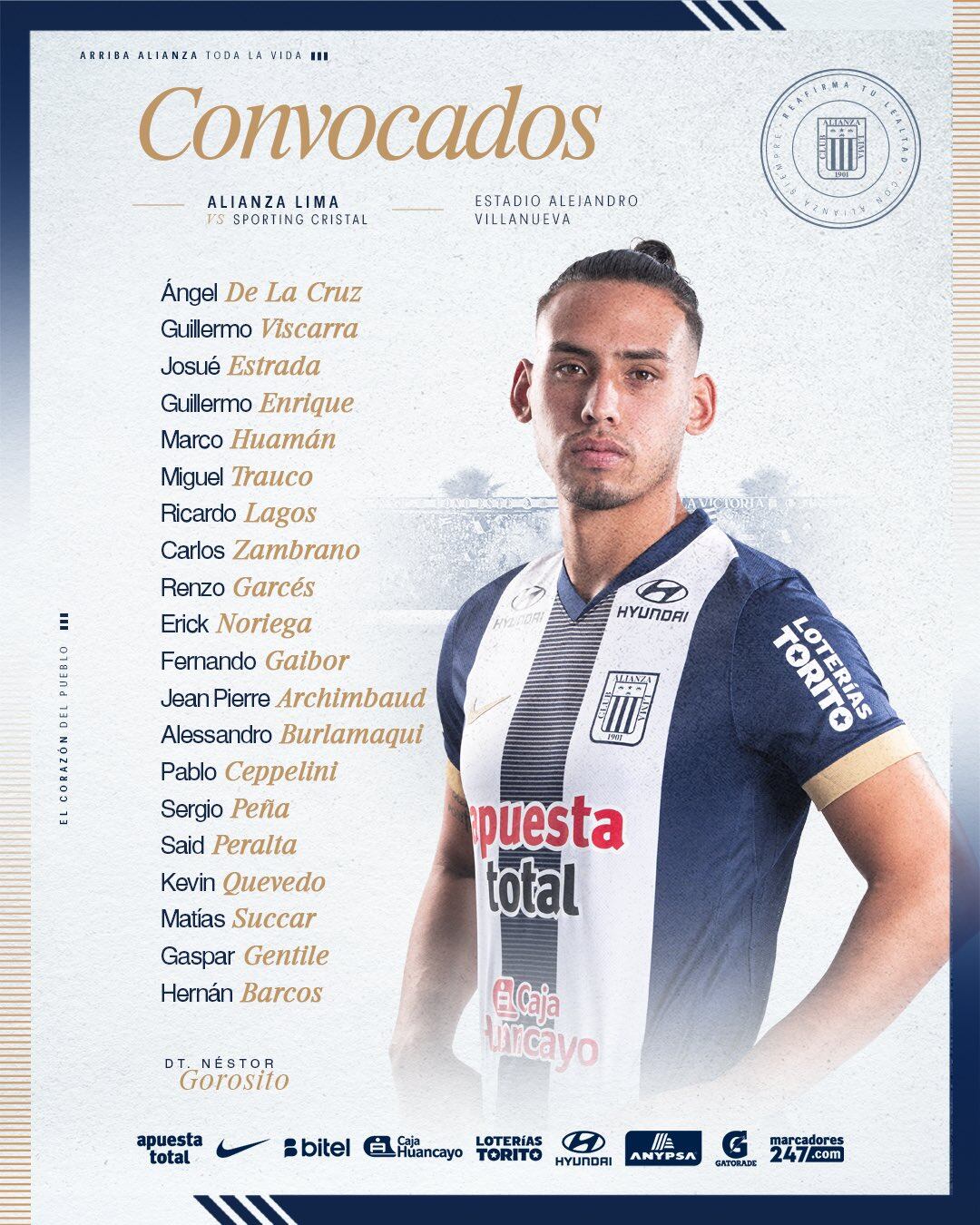 Alianza Lima quedó listo para el partido ante Sporting Cristal. (Foto: Alianza Lima)