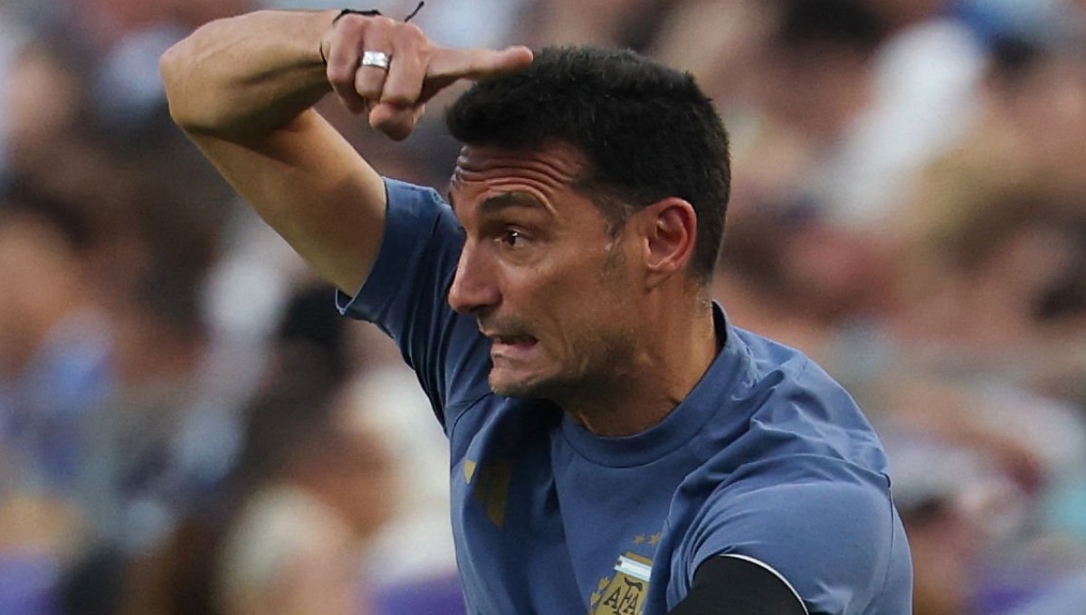 Lionel Scaloni definirá este martes la alineación que parará contra Inglaterra. (Foto: Getty Images)