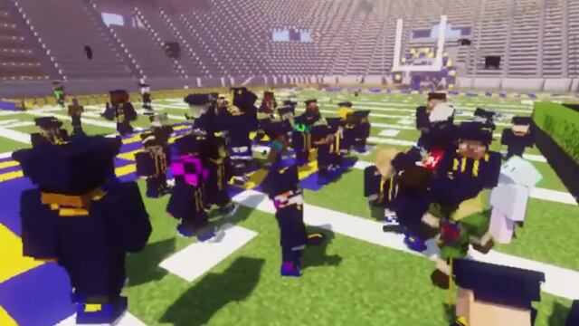 Estudiantes universitarios se gradúan gracias a ceremonia en Minecraft