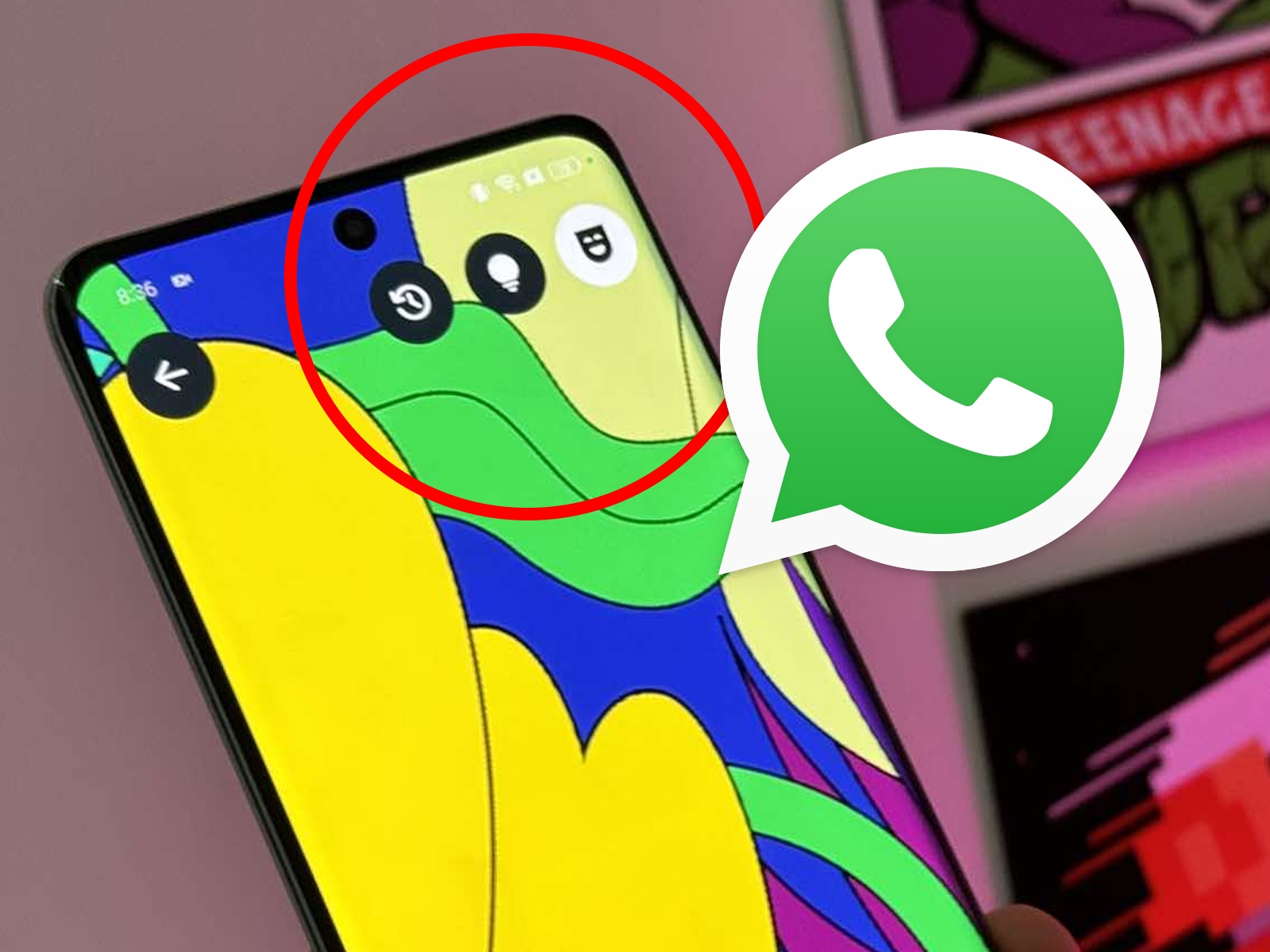 WHATSAPP | De esta forma podrás activar el maquillaje en tus videollamadas. (Foto: MAG - Rommel Yupanqui)