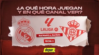Real Madrid vs Real Betis: en qué canal verlo y a qué hora juegan el partido de hoy