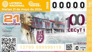 Resultados del Sorteo Mayor del martes 21 de mayo: ver números ganadores