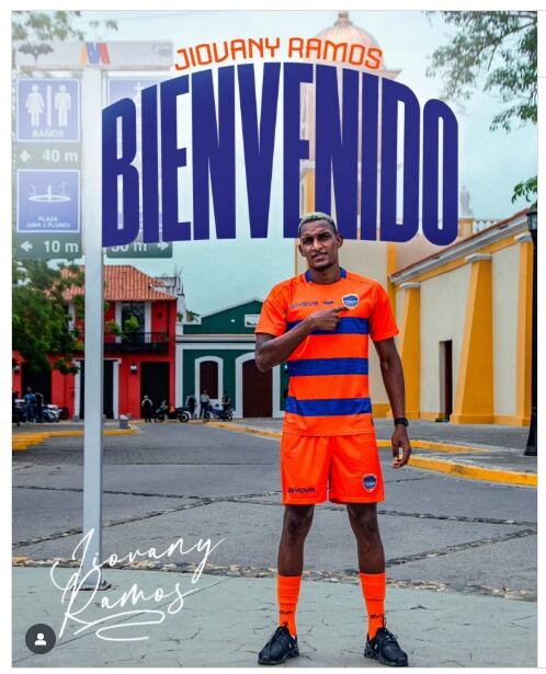 Jiovany Ramos fue presentado en Academia Puerto Cabello. (Captura)