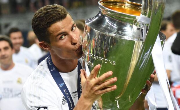 Cristiano Ronaldo es el máximo goleador de la historia de la Champions League. (Foto: EFE)