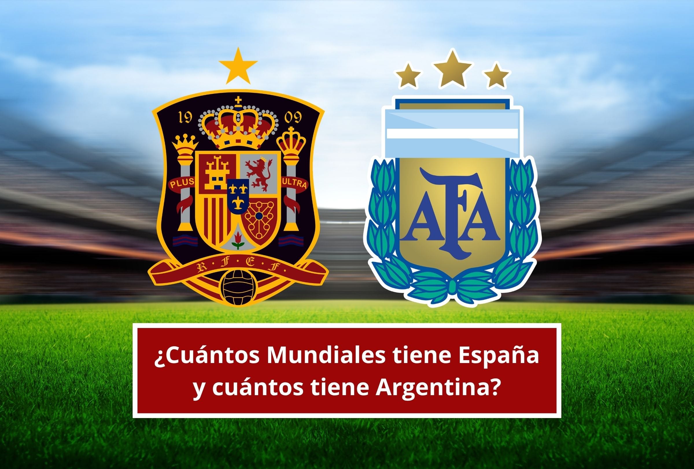 Revisa esta nota para que sepas cuántos Mundiales tienen España y Argentina antes de la final que protagonizarán este domingo 19 de julio. (Foto: Composición Canva - Depor)