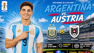 RTVE Play y La 1 HD televisaron el partido Argentina 2-0 Austria por el Mundial 2026