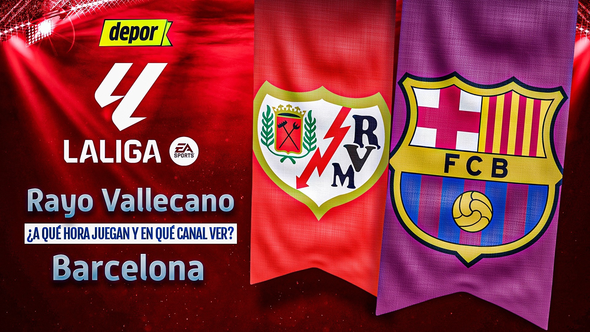 ¿Dónde ver Barcelona vs. Rayo Vallecano y a qué hora juegan por LaLiga?