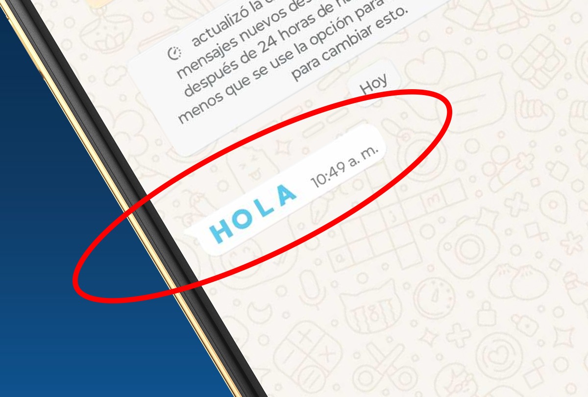 Ya puedes escribir con letras azules usando este truco. (Foto: Depor)