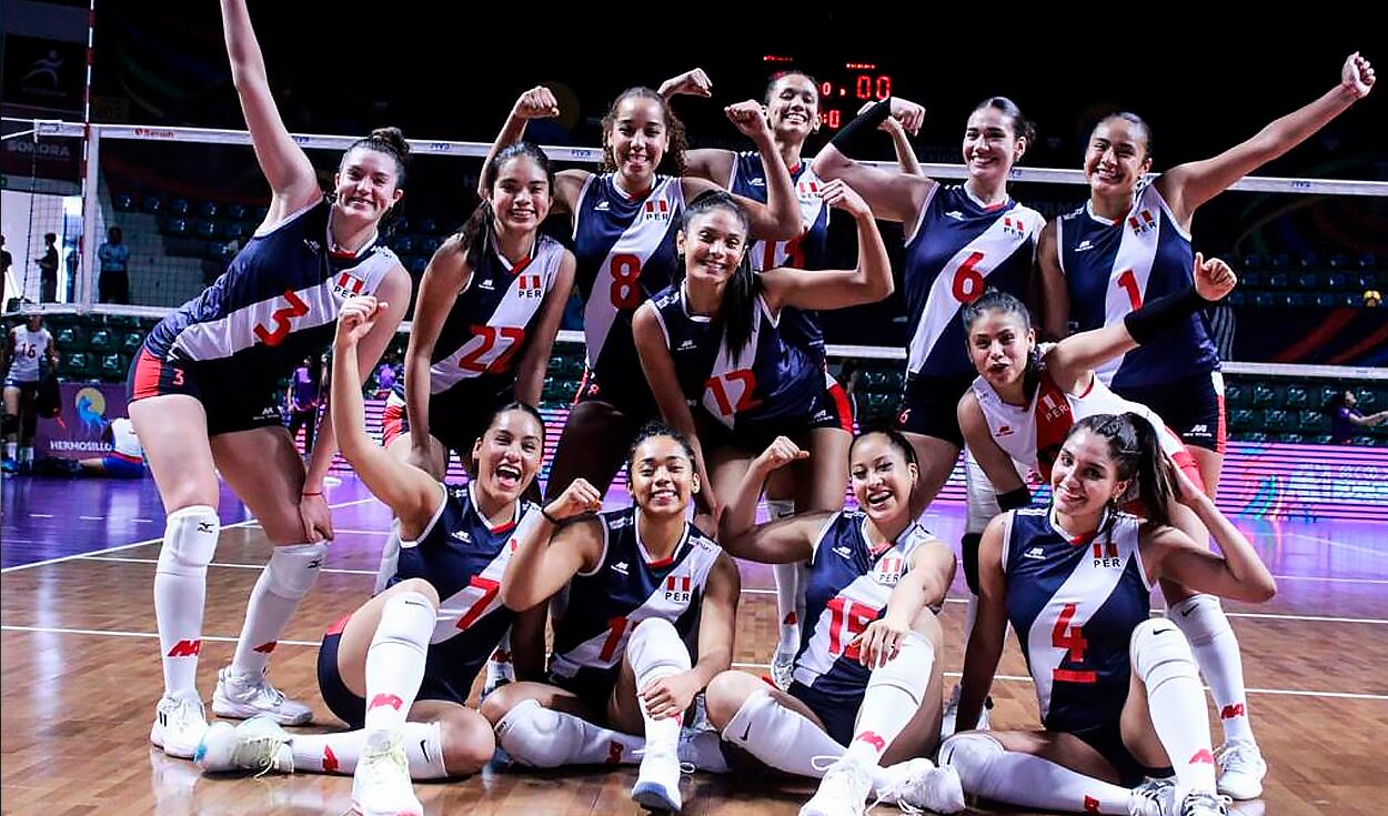 Perú venció a Cuba en la Copa Panamericana Femenina de Voley Sub-23. (Foto: NORCECA/FPV)