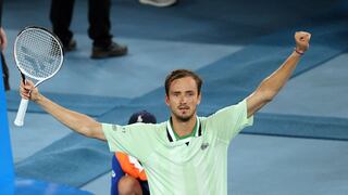 Final del 2019: Medvedev superó a Tsitsipas en la semifinal del Australian Open
