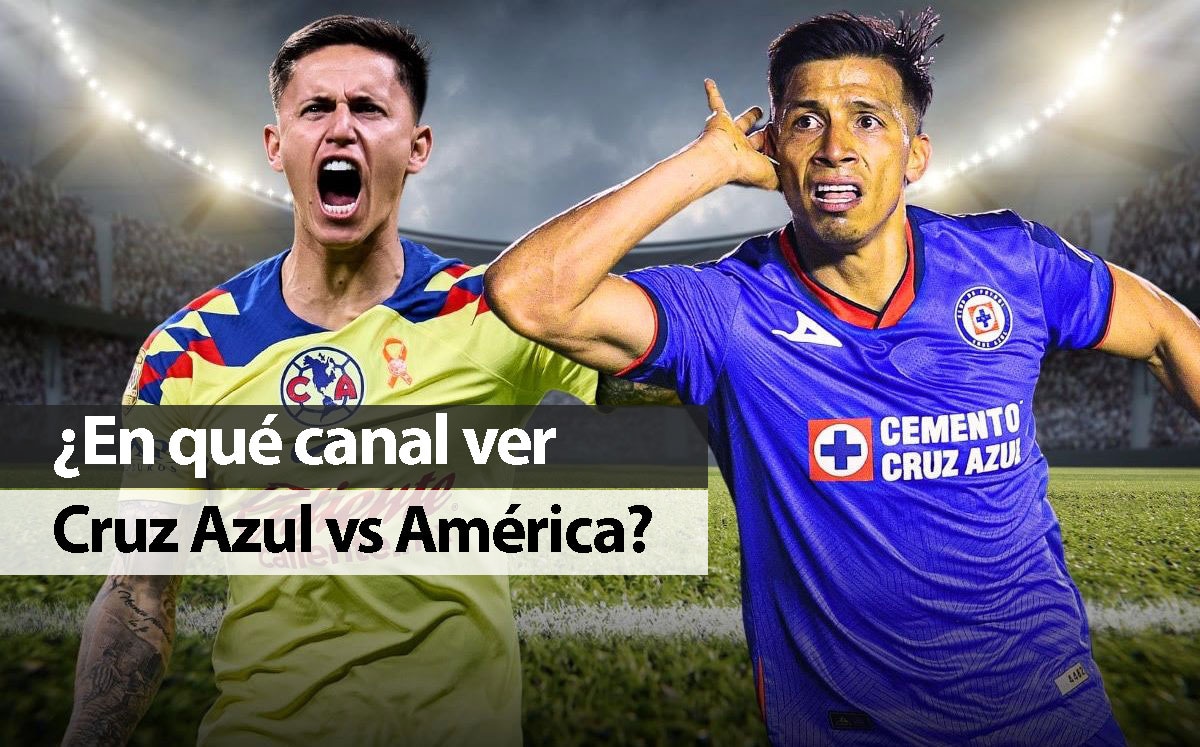 Sigue el clásico joven por TV y streaming online este 23 de mayo. Cruz Azul vs. América juegan en el Estadio Ciudad de los Deportes desde las 20:00 horas (CDMX). (Foto: AFP/Composición Depor)