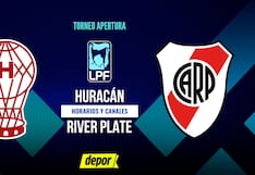 River Plate vs. Huracán en qué canales de TV se puede ver: horarios del partido