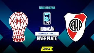 River vs. Huracán: fecha, horarios y canales de TV por la Liga Profesional Argentina