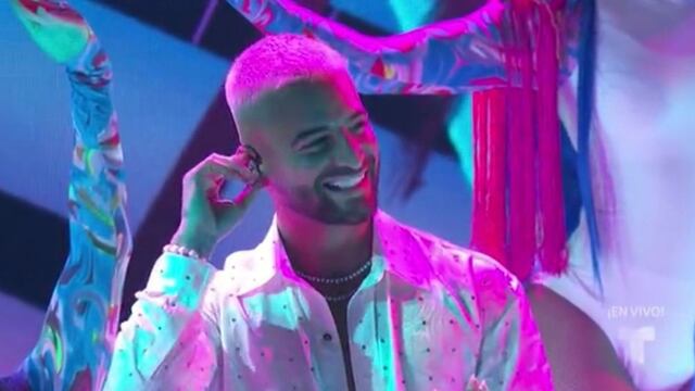 Latin Billboard 2020: Maluma aperturó los premios con interpretación de Hawái