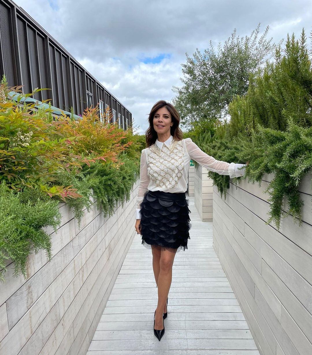 Un look muy elegante de la actriz (Foto: Maribel Verdú / Instagram)