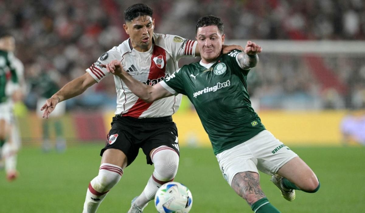 River vs. Palmeiras por Copa Libertadores. (Foto: AFP)