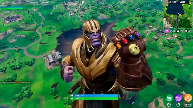 Fortnite ya habilitó a Thanos: el Guantelete del Infinito te dará estos poderes [VIDEO]