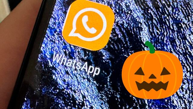 WhatsApp: truco para cambiar el color del ícono a naranja por Halloween