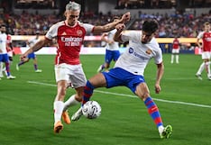 ¡Celebran los ‘Gunners’! Arsenal venció 5-3 a Barcelona, por amistoso de pretemporada