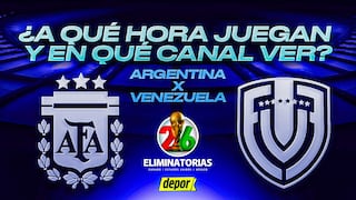 Argentina vs. Venezuela en el Monumental por Eliminatorias 2026: canal de TV