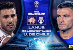 Lanús vs. U. de Chile por Copa Sudamericana: fecha, horario y canal de TV confirmado del partido