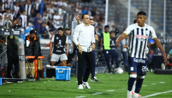 Restrepo tras el 1-1  de Alianza ante Fluminense: “Nos tiene que quedar de enseñanza, vemos a un equipo que puede competir”. (Giancarlo Ávila / GEC)