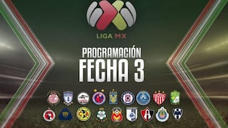 Tabla de posiciones Liga MX Apertura 2017: resultados actualizados tras jugarse la fecha 3
