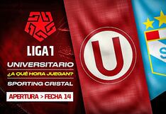 Universitario vs. Sporting Cristal: hora para esta noche en el Monumental