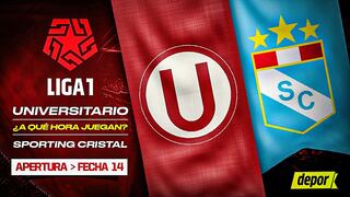 Universitario vs. Sporting Cristal: hora para esta noche en el Monumental