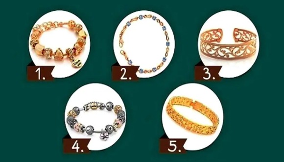 TEST VISUAL | En esta imagen hay varias pulseras. Tienes que contar cuál te gusta más. (Foto: namastest.net)