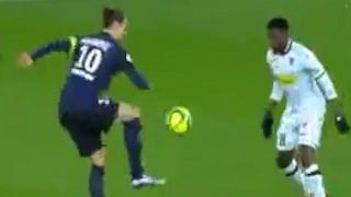 Youtube: Zlatan Ibrahimovic fabricó golazo ¡con dominaditas en la cara del rival!