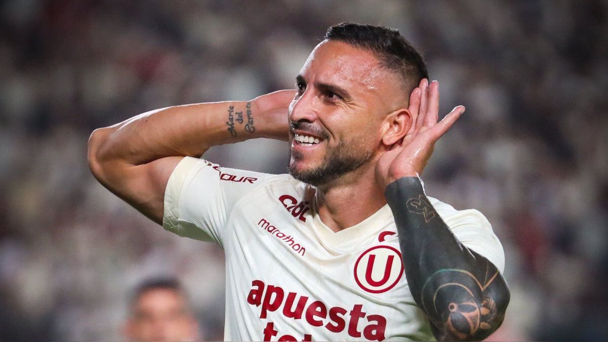 Emanuel Herrera anotó ocho goles con Universitario en el 2023. (Foto: Liga 1)