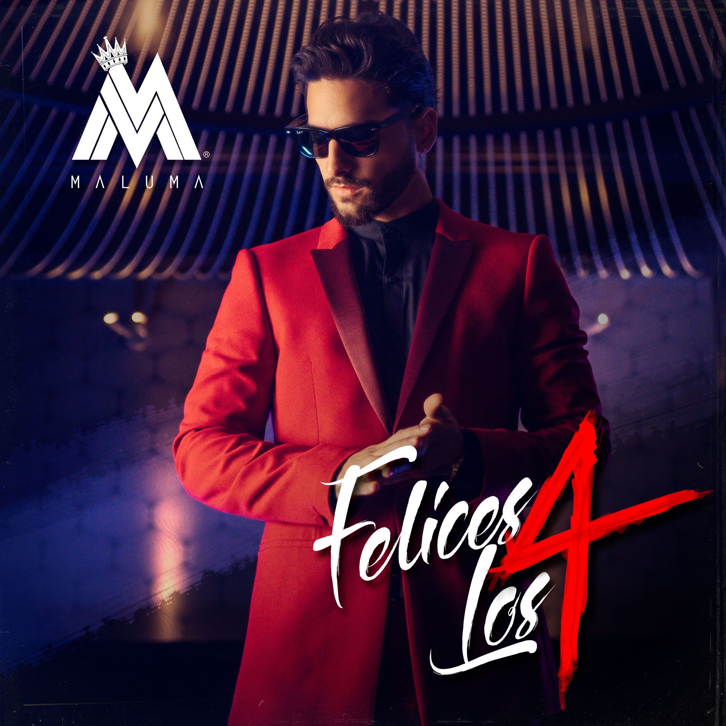 Póster oficial de "Felices los 4" (Foto: Maluma / YouTube)
