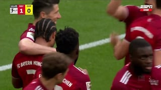 Derechazo letal: gol de Gnabry para el 1-0 de Bayern Múnich vs. Dortmund [VIDEO]