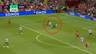 A lo Messi: Luis Díaz dejó tirado a Lascelles con brutal regate en el Liverpool vs. Newcastle [VIDEO]