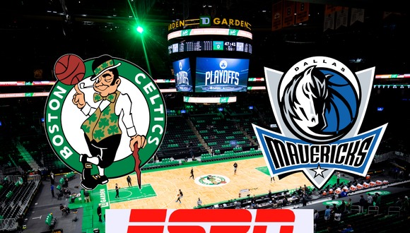 Por ESPN mira Boston Celtics vs. Dallas Mavericks, Juego 1 de las finales 2024 de NBA (Foto: Composición)