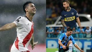 Con cinco de River y tres de Boca: el XI ideal con futbolistas de América en 2018 [FOTOS]